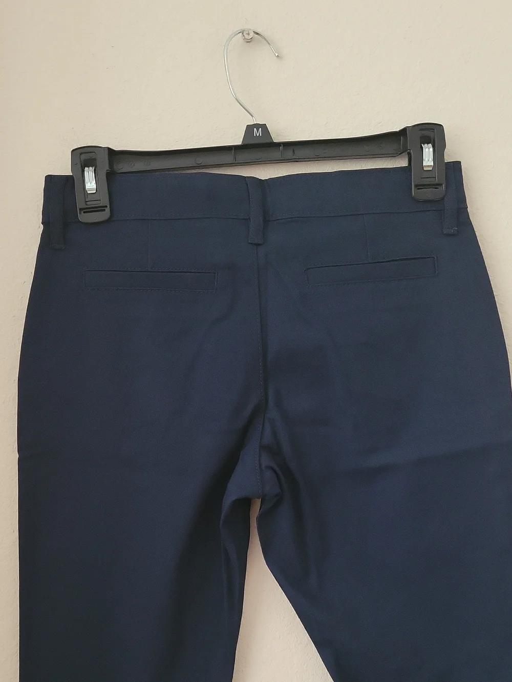 Old Navy Girl's Boot Cut School Uniform Pants, Navy, 12, NWT